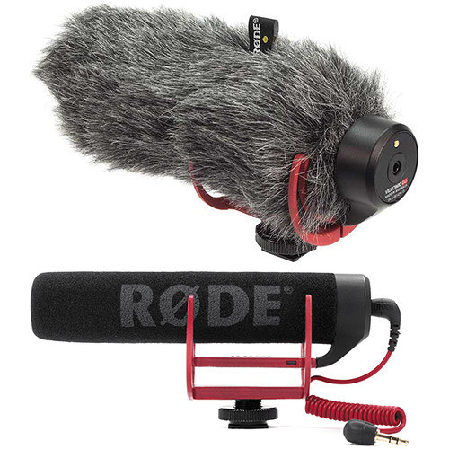 Rode VideoMic GO Camera-Mount Shotgun Microphone Kit with DeadCat