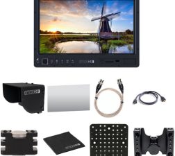 SmallHD 1303 HDR 13″ Production Monitor Kit with Hood, Screen Protector, Mounting Accessories & Cables (Promo)
