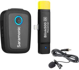 Saramonic Blink 500 B3 Wireless Clip-On Mic System With Lavalier & Dual Lightning Receiver For Iphone & Ipad  [ Tx + Rxdi ]