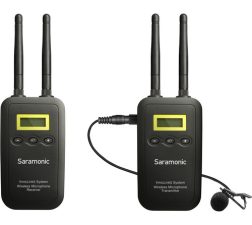 Saramonic VmicLink5 RX+TX Camera-Mount Digital Wireless Microphone System with Bodypack Transmitter and Lavalier Mic