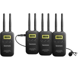 Saramonic VmicLink5 RX+TX+TX+TX Camera-Mount Digital Wireless Microphone System