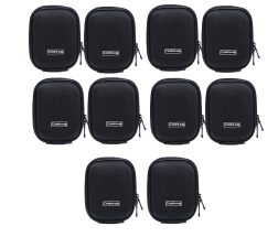 Universal Anti-Shock Hard Shell Camera Case Bag With Blet Loop For Compact Compact Digital Camera Sony Nikon Canon (Black) Camera Bag -237 Pack Of 10Pcs