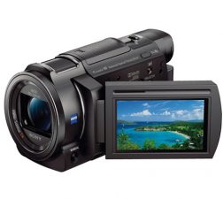 Sony 64GB FDR-AXP35 4K Camcorder with Built-In Projector (PAL)