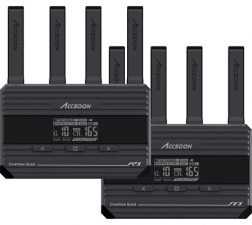 ACCSOON WIT04-QS CINEVIEW QUAD WIRELESS VIDEO TRANSMISSION SYSTEM