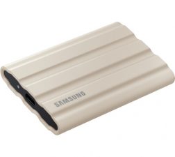 Samsung 1TB T7 Shield Portable SSD (Beige)