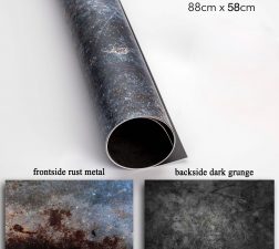 PROMAGE DOUBLE-SIDED PAPER BG RUSTY METAL/DARK PM-DB19
