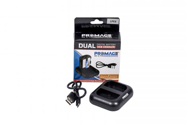PROMAGE BATTERY CHARGER KIT PM108 FOR CANON LPE5