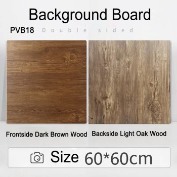 PROMAGE DOUBLE-SIDED PVC BOARD DARK BROWN