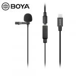 BOYA BY-M2 CLIP-ON LAVALIER MICROPHONE FOR IOS DEVICE