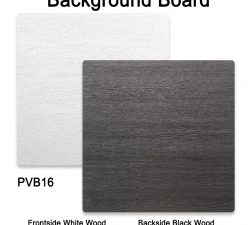 PROMAGE DOUBLE-SIDED PVC BOARD WHITE/BLACK WOOD PM-PVB16