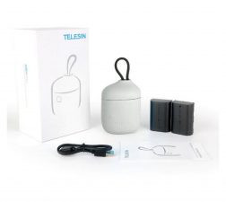 TELESIN ALL IN BOX 3 IN 1 CHARGER FOR LPE6-AN-BCG-LPE6