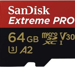SANDISK EXTREME PRO MICRO SD 64GB/170MB-90MB