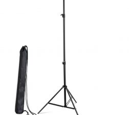 Promage T-Shape Photography Backdrop Stand Kit with 2 Fixing Clamps and Carrying Bag for Photo Video Studio PM-210