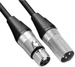 PROMAGE CABLE XLR MALE TO FEMALE 3M