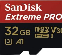 SANDISK EXTREME PRO MICRO SD – 32GB/100MB