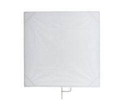 E-IMAGE F04-48 120X120CM SQUARE FLAG PANEL WITH MOUNTING PINS