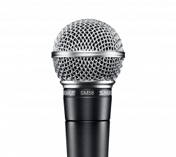 Shure SM58-LCE Cardioid Dynamic Vocal Microphone without On-Off Switch