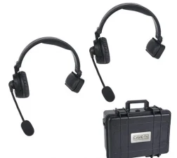 CAME-TV WAERO Duplex Digital Wireless Intercom Headset Communication System with Hardcase 2 Pack