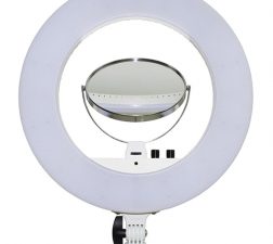 PROMAGE RING LIGHT LF-R480 WITH MIRROR & BRACKET WHITE PHOTOGRAPHIC
