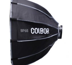 COLBOR Quick-Setup Parabolic Softbox with Grid and Bowens Mount (25.6″)