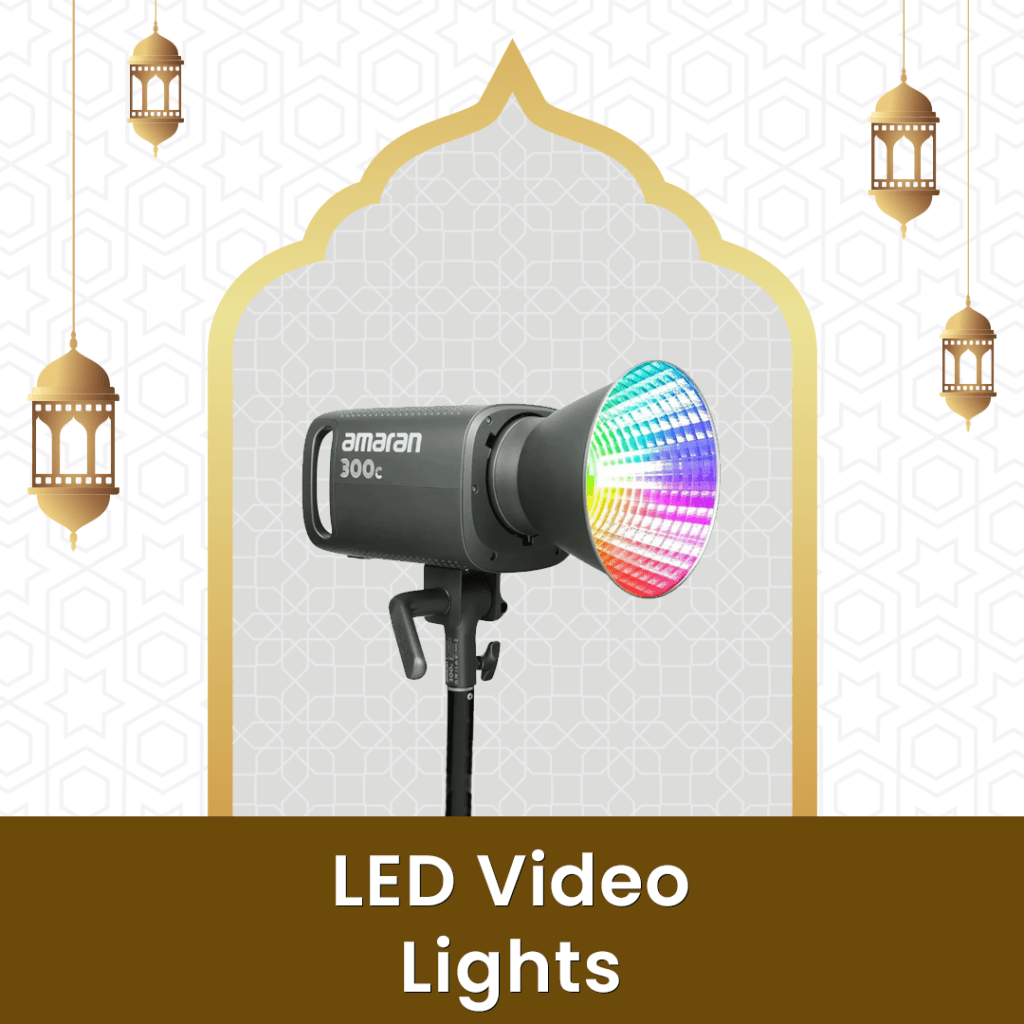 eid al adha sale on led video lights for photography and videography