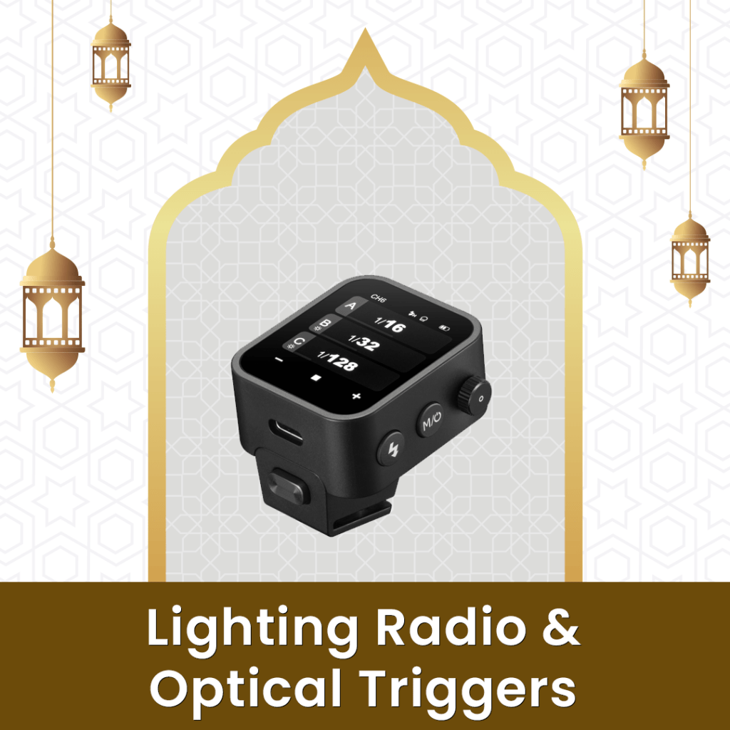 eid al adha sale on lighting and optical trigger